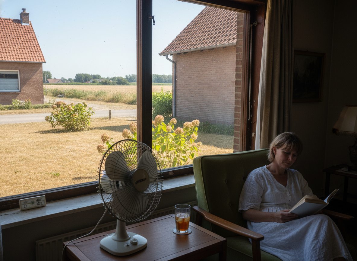 Airconditioning installatie bij moderne woning in Vlaanderen